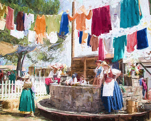16th Century Washday by Ike Krieger 16th Century Washday by Ike Krieger