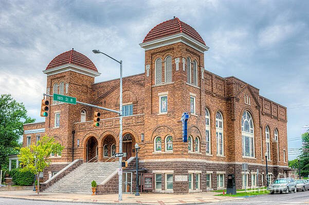 Wall Art featuring the photograph 16th Street Baptist Church I by Clarence Holmes
