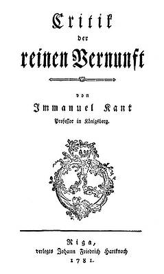 Wall Art - Drawing - Critik der Reinen Vernunft - Title Page by GRANGER Historical Picture Archive