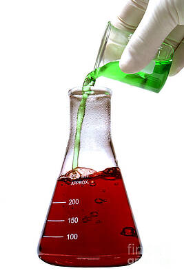 Wall Art - Photograph - Laboratory Experiment in Science Research Lab #17 by Science Research Lab