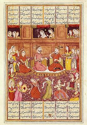 Wall Art - Photograph - Shahnameh. The Book Of Kings. 16th C #17 by Everett
