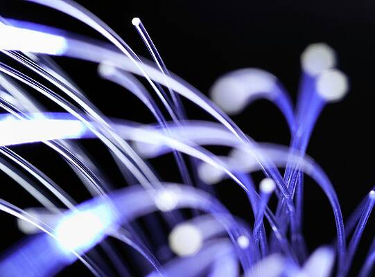 Wall Art - Photograph - Fiber Optics #18 by Science Photo Library