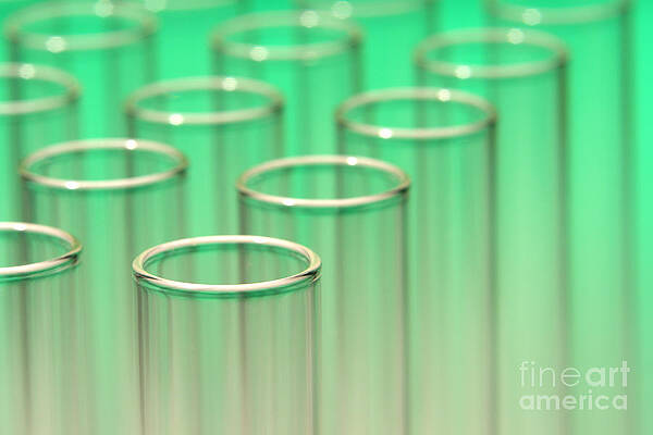 Wall Art - Photograph - Laboratory Test Tubes in Science Research Lab #18 by Science Research Lab