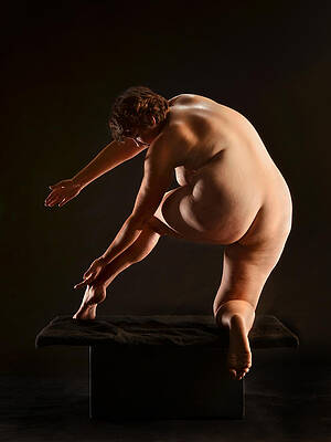 4541 Full Figured Nude by Chris Maher