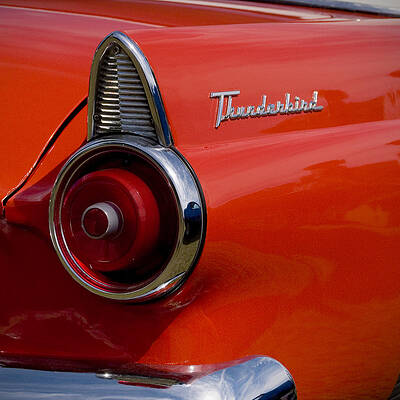 1955 427 Thunderbird Tail Light by Beverly Stapleton 1955 427 Thunderbird Tail Light by Beverly Stapleton