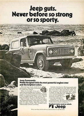 Wall Art - Digital Art - 1972 Jeep Commando by Georgia Clare