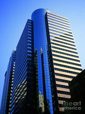 Wall Art - Photograph - National Westminster Bank Skyscraper 1984 New York Architecture No4 by Gordon James