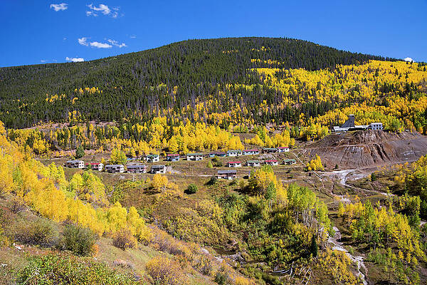 Wall Art - Photograph - Abandoned Mining Town #2 by Science Photo Library