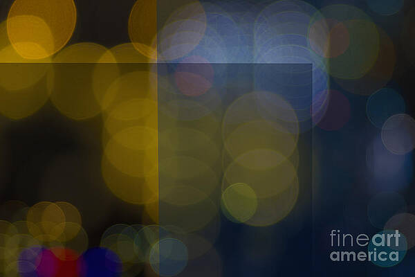 Wall Art - Photograph - Abstract Bokeh Lights I #2 by Beverly Claire Kaiya