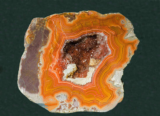 Wall Art - Photograph - Agate Geode #2 by Millard H. Sharp