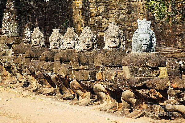 Wall Art - Photograph - Angkor Thom #2 by David Davis