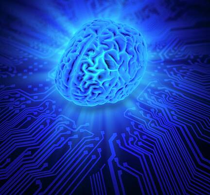 Wall Art - Photograph - Artificial Intelligence #2 by Science Photo Library