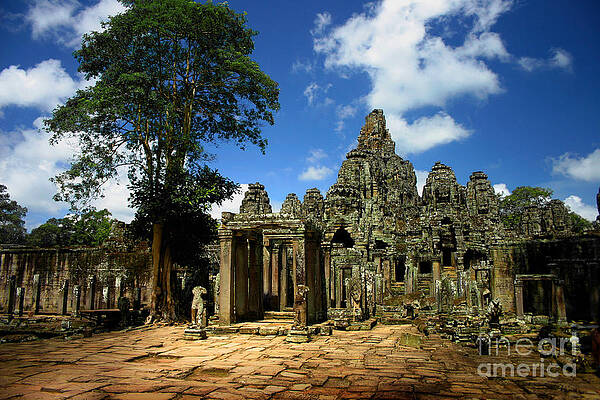 Bayon Temple View from the East by Joey Agbayani