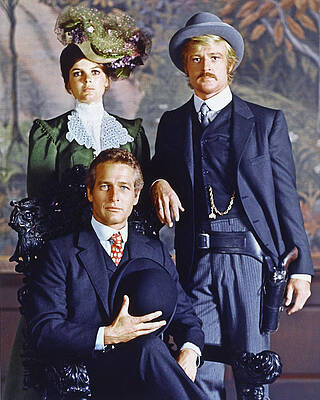 Wall Art - Photograph - Butch Cassidy and the Sundance Kid  #2 by Silver Screen