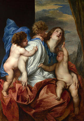 Charity Print by Anthony van Dyck