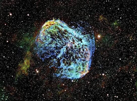 Wall Art - Photograph - Crescent Nebula #2 by Science Photo Library