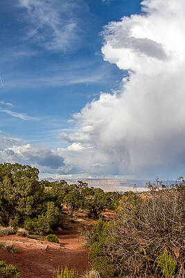 Wall Art - Photograph - Desert Clouds #2 by Jeff Stoddart