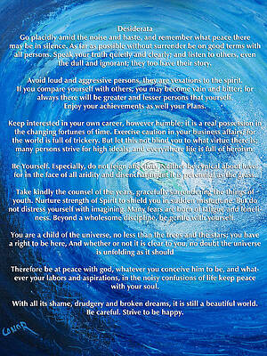 Desiderata by Conor Murphy Desiderata by Conor Murphy