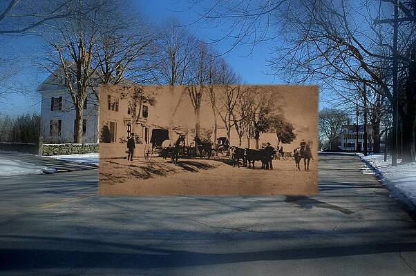 Dr. Isaac B. Cowen at the Little Compton Commons in Rhode Island by Jeff Hayden