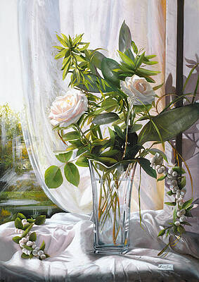 due rose bianche by Danka Weitzen due rose bianche by Danka Weitzen