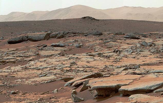 Wall Art - Photograph - Erosion On Mars #2 by Science Photo Library