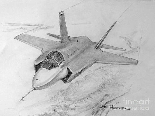 How To Draw A Fighter Jet, Step by Step, Drawing Guide, by Dawn - DragoArt