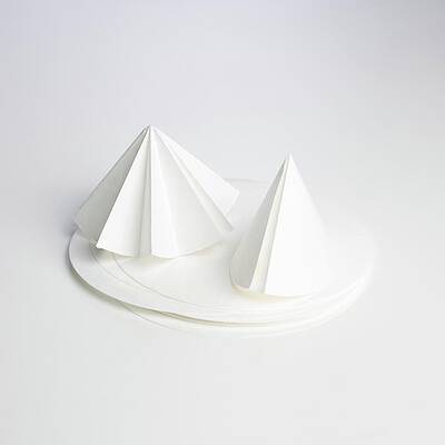 Wall Art - Photograph - Folded Filter Paper #2 by Science Photo Library