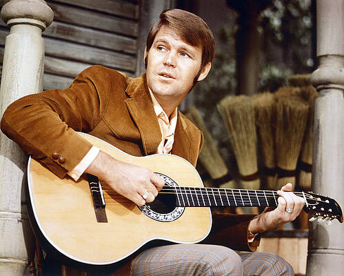 Wall Art - Photograph - Glen Campbell #2 by Silver Screen