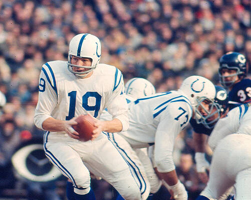 Wall Art - Photograph - Johnny Unitas #4 by Retro Images Archive