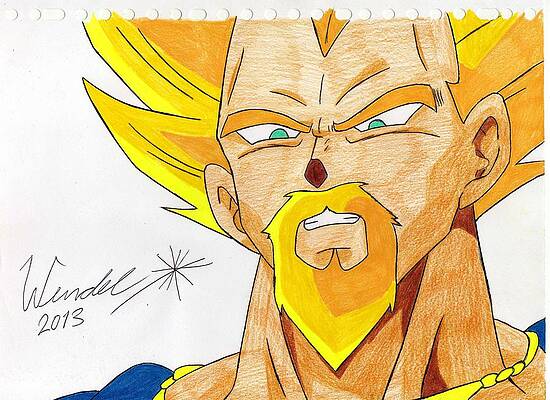 Como Desenhar O Vegeta  Dragon ball painting, Dragon ball artwork, Dragon  ball super artwork