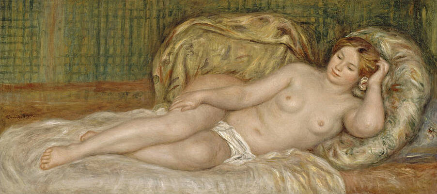 Large Nude Print by Pierre-Auguste Renoir