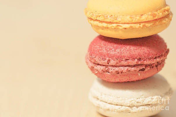 Wall Art - Photograph - Macaroons #2 by Alexandra C R