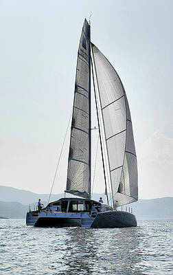 Wall Art - Photograph - Mc²60 Catamaran #2 by Christophe Launay