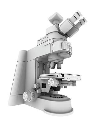 Wall Art - Photograph - Optical Light Microscope With Camera #2 by Science Photo Library