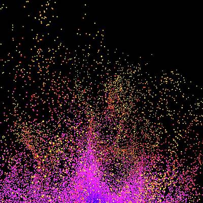 Wall Art - Photograph - Particle Burst #2 by Science Photo Library