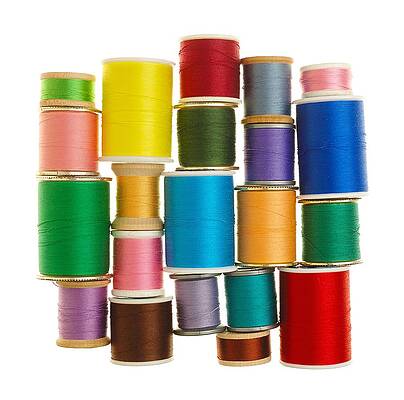 Wall Art - Photograph - Spools Of Thread #2 by Jim Hughes