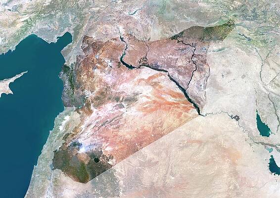 Wall Art - Photograph - Syria #2 by Science Photo Library