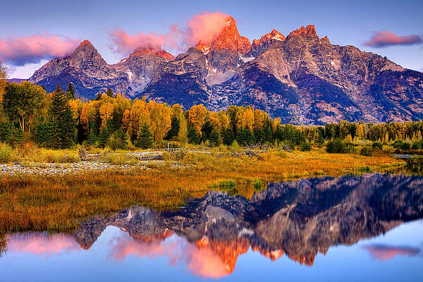 Tetons Reflection by Aaron Whittemore Tetons Reflection by Aaron Whittemore