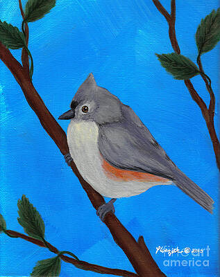 Tiny Titmouse by Susan Plenzick