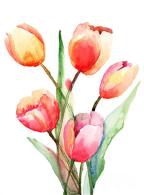 Tulips Paintings (Page #17 of 35) | Fine Art America