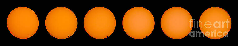 Wall Art - Photograph - Venus Transit June 8, 2004 #2 by John Chumack