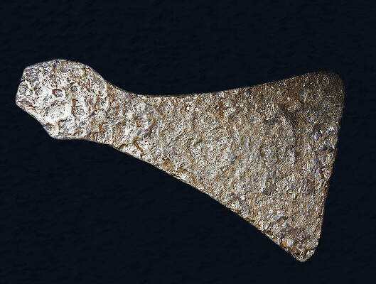 Wall Art - Photograph - Viking Axe Head #2 by Millard H. Sharp