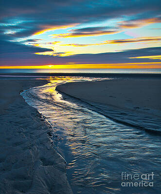 Wells Beach Maine Sunrise by Glenn Gordon Wells Beach Maine Sunrise by Glenn Gordon