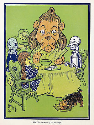 Wall Art - Drawing - Wizard Of Oz, 1900 by Granger