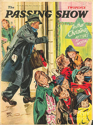 Wall Art - Drawing - 1930s,uk,the Passing Show,magazine Cover #20 by The Advertising Archives