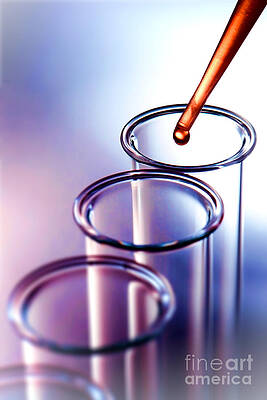 Wall Art - Photograph - Laboratory Experiment in Science Research Lab #21 by Science Research Lab