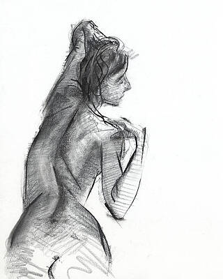 Wall Art - Drawing - Untitled #215 by Chris N Rohrbach