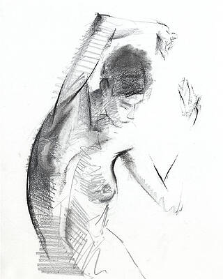 Wall Art - Drawing - Untitled #456 by Chris N Rohrbach