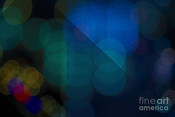 Wall Art - Photograph - Abstract Bokeh Lights I #3 by Beverly Claire Kaiya