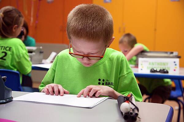 Wall Art - Photograph - Braille Competition #3 by Science Photo Library